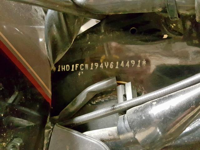 1HD1FCW194Y614491 - 2004 HARLEY-DAVIDSON FLHTCUI 棕色 照片 10