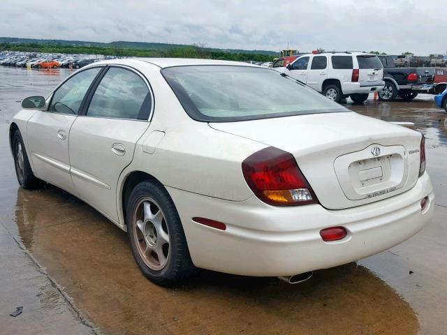 1G3GS64C434158306 - 2003 OLDSMOBILE AURORA 4.0 WHITE photo 3