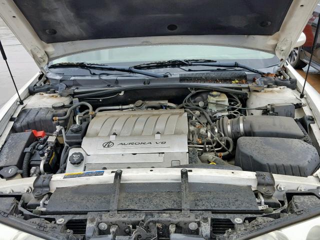 1G3GS64C434158306 - 2003 OLDSMOBILE AURORA 4.0 WHITE photo 7