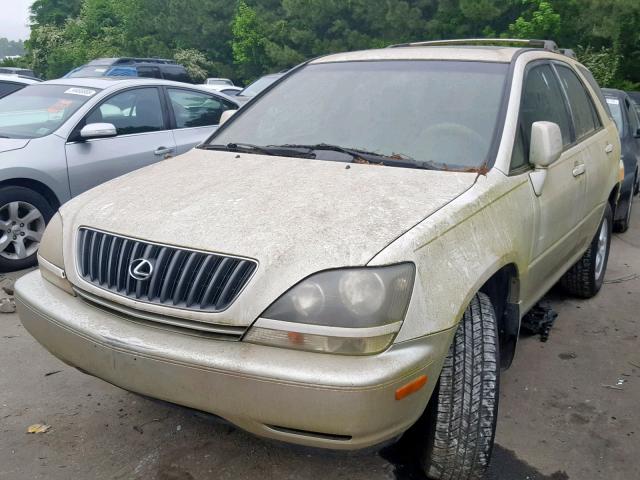 JT6HF10U3Y0100428 - 2000 LEXUS RX 300 WHITE photo 2