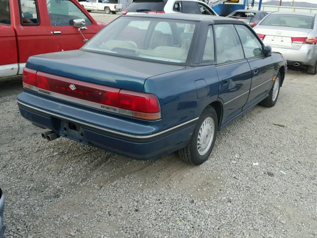 4S3BC6531R7646173 - 1994 SUBARU LEGACY LS GREEN photo 4