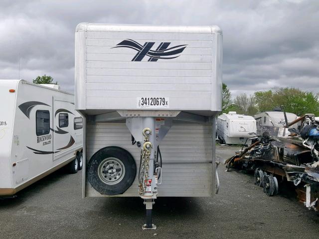 1TH2A2GK2H1028508 - 2017 HILL TRAILER SILVER photo 2