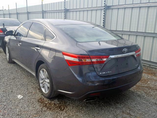 4T1BK1EBXDU019779 - 2013 TOYOTA AVALON BAS GRAY photo 3