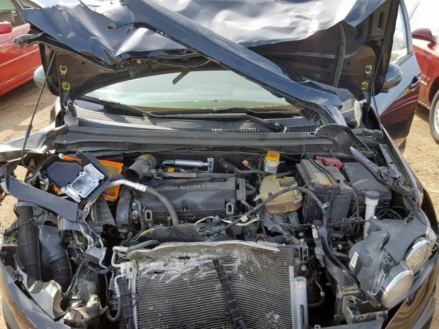 1G1JA5SH3C4194899 - 2012 CHEVROLET SONIC LS BLACK photo 7