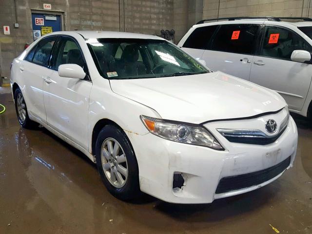 4T1BB3EKXBU139459 - 2011 TOYOTA CAMRY HYBR WHITE photo 1