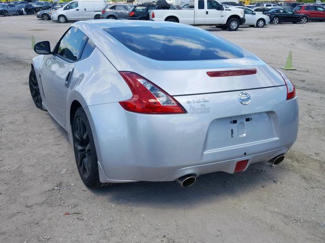 JN1AZ4EH1HM953209 - 2017 NISSAN 370Z BASE SILVER photo 3