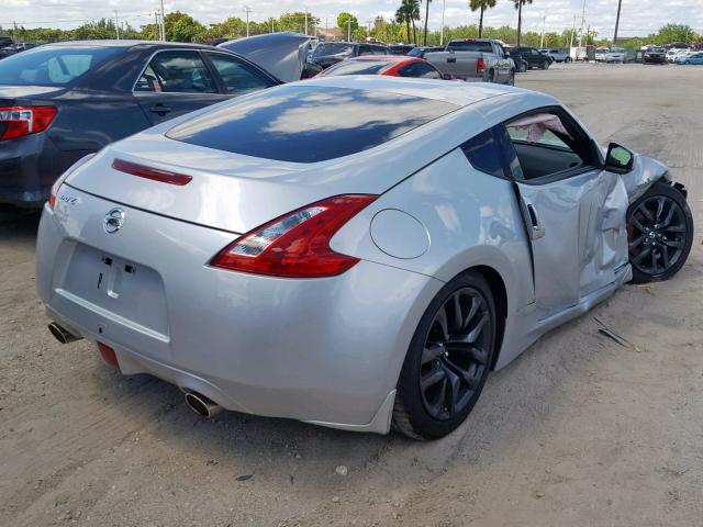 JN1AZ4EH1HM953209 - 2017 NISSAN 370Z BASE SILVER photo 4