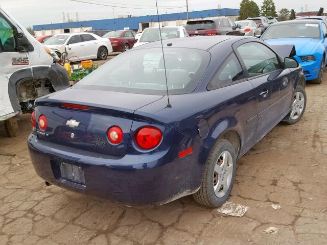 1G1AL18F287134210 - 2008 CHEVROLET COBALT LT BLUE photo 4