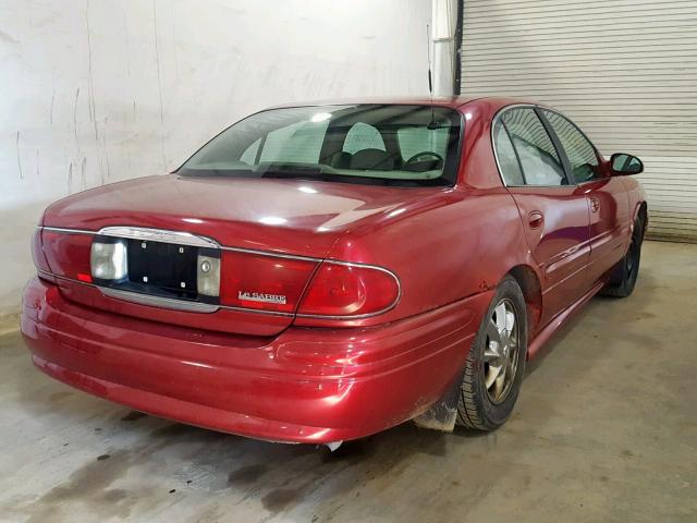 1G4HR54K83U221873 - 2003 BUICK LESABRE LI RED photo 4