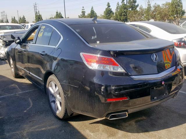 19UUA8F52DA011342 - 2013 ACURA TL TECH BLACK photo 3