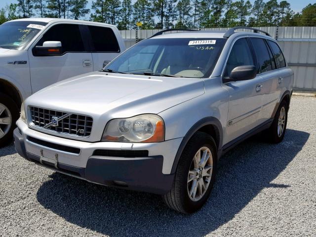 YV1CZ852951196706 - 2005 VOLVO XC90 V8 SILVER photo 2