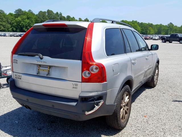 YV1CZ852951196706 - 2005 VOLVO XC90 V8 SILVER photo 4