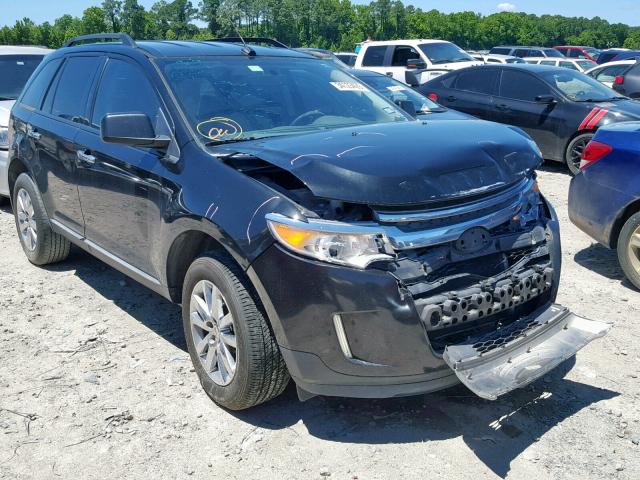 2FMDK3JC0BBA85134 - 2011 FORD EDGE SEL BLACK photo 1