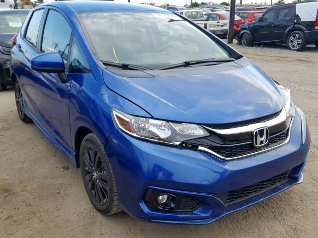 3HGGK5G63JM710204 - 2018 HONDA FIT SPORT ლურჯი ფოტო 1