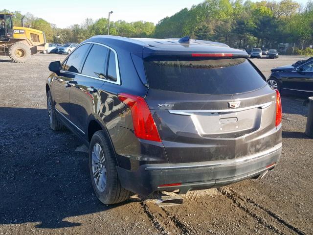 1GYKNBRS5HZ118413 - 2017 CADILLAC XT5 LUXURY CHARCOAL photo 3