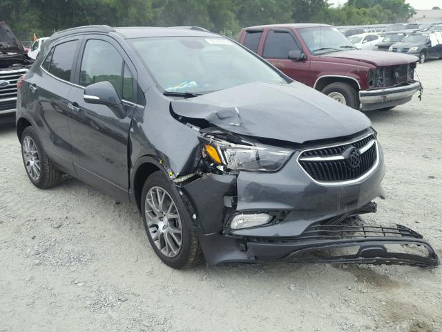 KL4CJ1SB2JB563775 - 2018 BUICK ENCORE SPO CHARCOAL photo 1