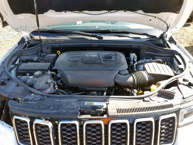 1C4RJFBG8HC645717 - 2017 JEEP GRAND CHER WHITE photo 7