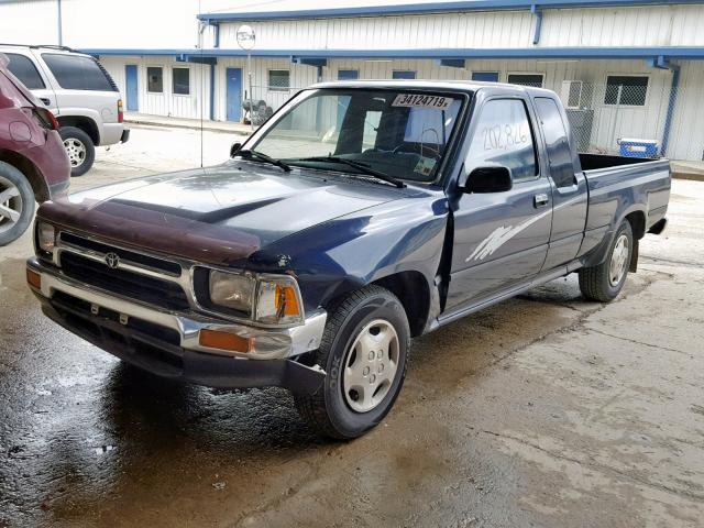 JT4RN93P1P5067970 - 1993 TOYOTA PICKUP 1/2 BLUE photo 2