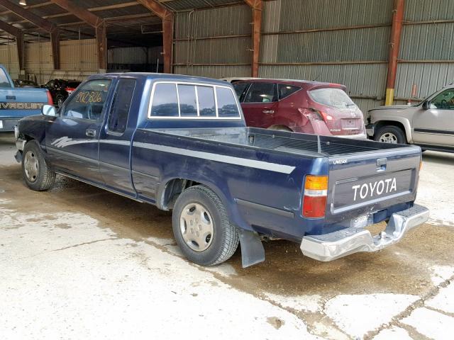 JT4RN93P1P5067970 - 1993 TOYOTA PICKUP 1/2 BLUE photo 3