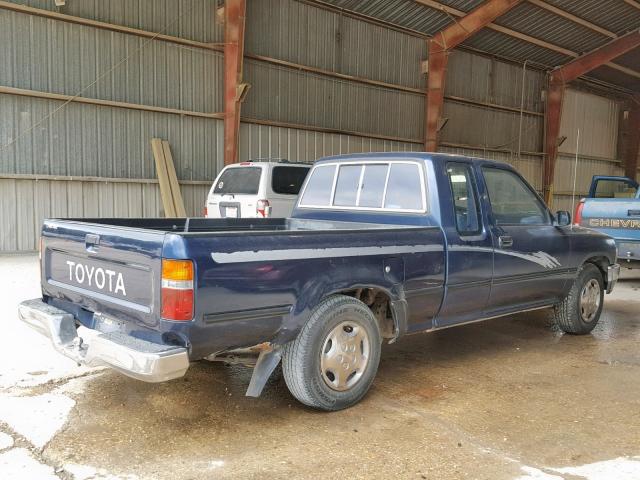 JT4RN93P1P5067970 - 1993 TOYOTA PICKUP 1/2 BLUE photo 4