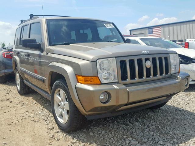 1J8HG48K26C144113 - 2006 JEEP COMMANDER GOLD photo 1