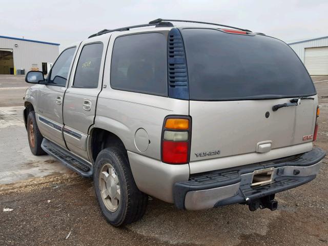 1GKEC13Z84R259547 - 2004 GMC YUKON BEIGE photo 3