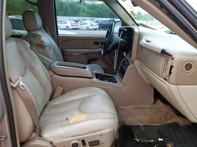 1GKEC13Z84R259547 - 2004 GMC YUKON BEIGE photo 5