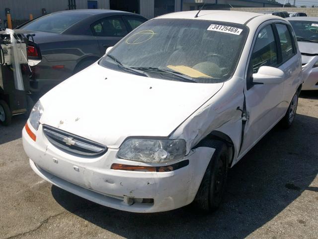 KL1TD66608B116998 - 2008 CHEVROLET AVEO BASE Ağ foto 2