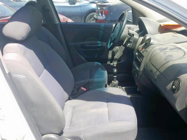 KL1TD66608B116998 - 2008 CHEVROLET AVEO BASE Ağ foto 5