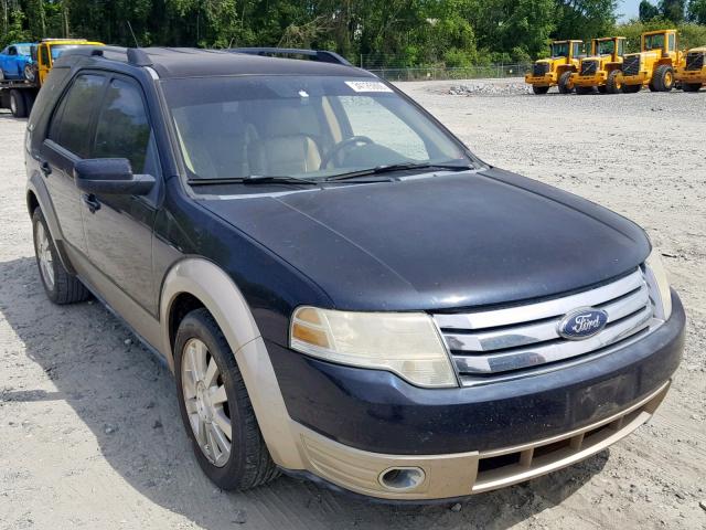 1FMDK07W98GA09591 - 2008 FORD TAURUS X E BLACK photo 1