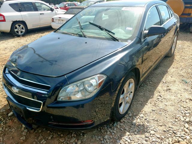 1G1ZA5EU5BF343392 - 2011 CHEVROLET MALIBU LS BLUE photo 2