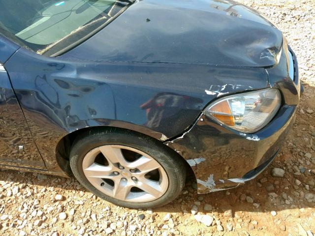 1G1ZA5EU5BF343392 - 2011 CHEVROLET MALIBU LS BLUE photo 9