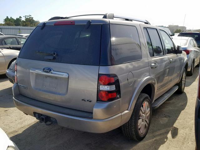 1FMEU75E18UA81579 - 2008 FORD EXPLORER L GRAY photo 4