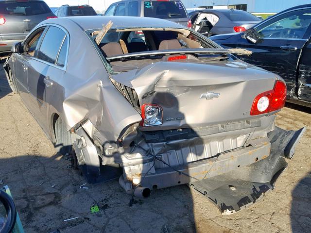 1G1ZH57B58F173342 - 2008 CHEVROLET MALIBU 1LT 米色 照片 3