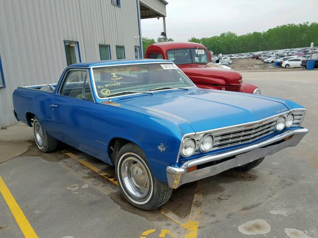 136807K185407 - 1967 CHEVROLET EL CAMINO BLUE photo 1