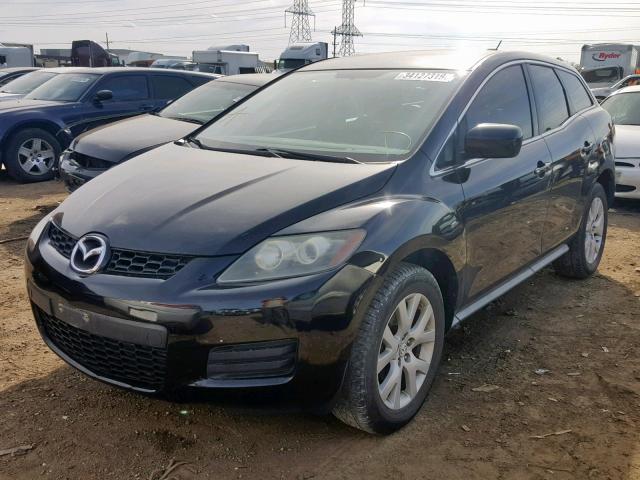 JM3ER293370114757 - 2007 MAZDA CX-7 BLACK photo 2