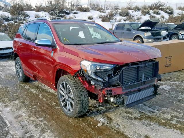 3GKALXEX1JL344312 - 2018 GMC TERRAIN DE RED photo 1