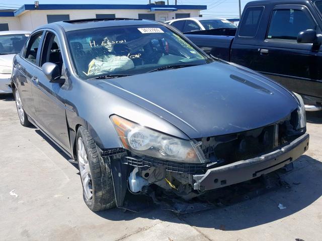 1HGCP26859A131421 - 2009 HONDA ACCORD EXL GRAY photo 1