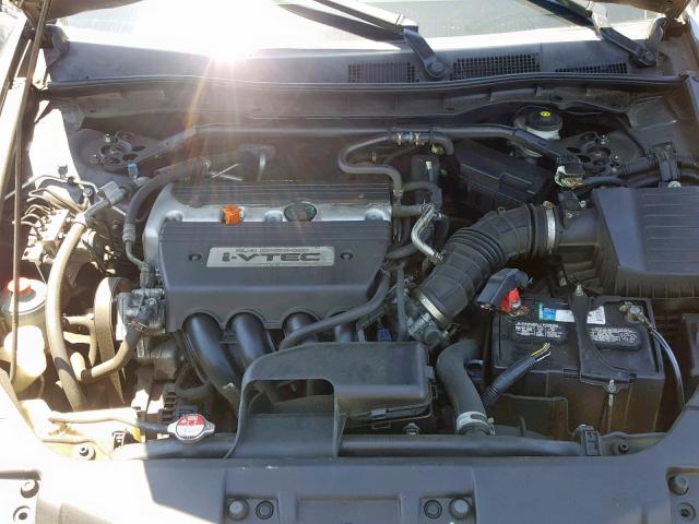 1HGCP26859A131421 - 2009 HONDA ACCORD EXL GRAY photo 7