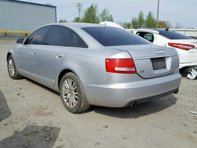 WAUDG74F36N023947 - 2006 AUDI A6 3.2 QUA SILVER photo 3