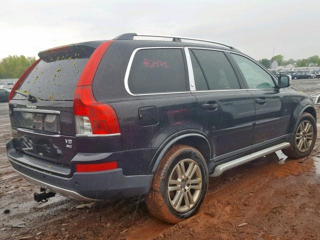 YV4CZ852881462420 - 2008 VOLVO XC90 V8 BLACK photo 4