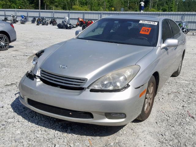 JTHBF30G620048366 - 2002 LEXUS ES 300 SILVER photo 2