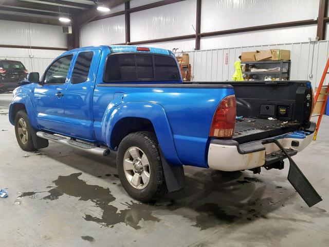 5TETU62N88Z515420 - 2008 TOYOTA TACOMA PRE BLUE photo 3