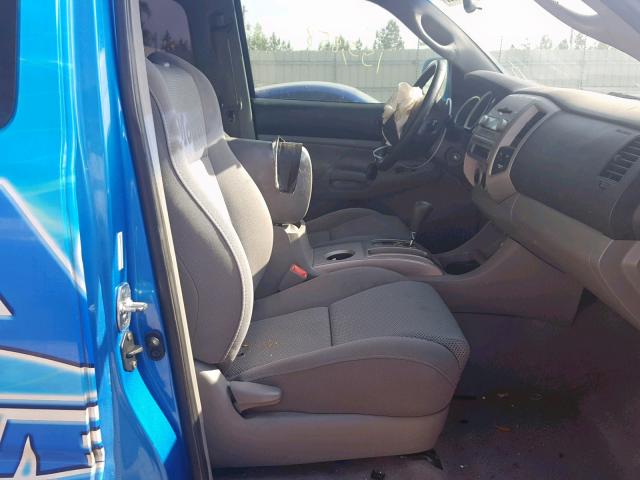 5TETU62N88Z515420 - 2008 TOYOTA TACOMA PRE BLUE photo 5