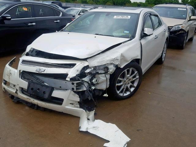 1G1ZE5E73AF243594 - 2010 CHEVROLET MALIBU LTZ 白色 照片 2