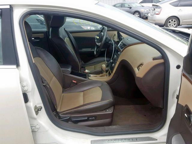 1G1ZE5E73AF243594 - 2010 CHEVROLET MALIBU LTZ 白色 照片 5