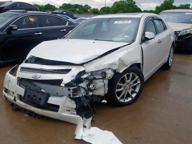 1G1ZE5E73AF243594 - 2010 CHEVROLET MALIBU LTZ 白色 照片 9