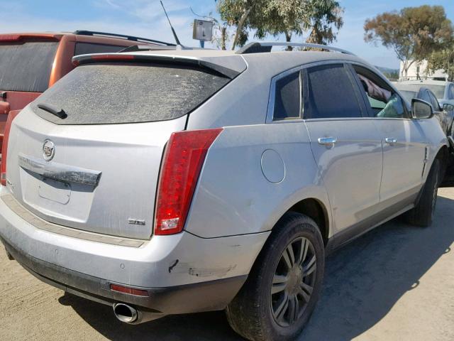 3GYFNDE36CS642316 - 2012 CADILLAC SRX LUXURY SILVER photo 4