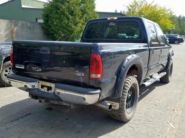 1FTWW31P17EB04192 - 2007 FORD F350 SRW S BLACK photo 4