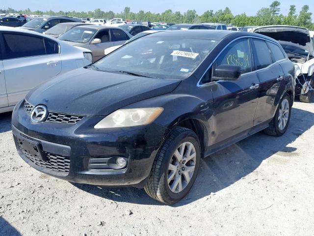 JM3ER293270138063 - 2007 MAZDA CX-7 BLACK photo 2